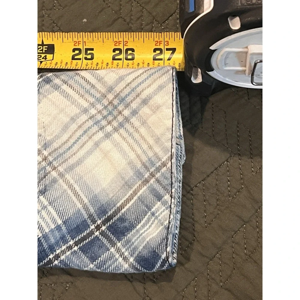 True Religion Men's Pearl Snap Flannel Shirt Xl